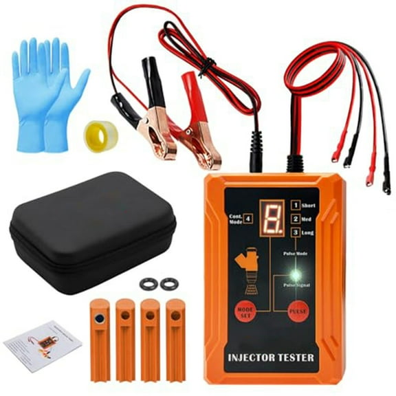 Automotive Fuel Injector Tester And Cleaner Set For Vehicle Maintenance