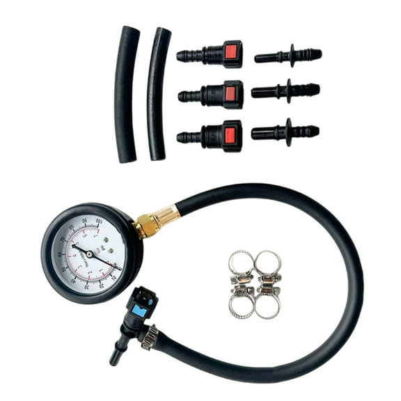 Automotive Fuel Pressure Monitoring Test Kit Suitable for Accurate Gas Pump Diagnostics & Motorcycle Oil Pressure Gauge