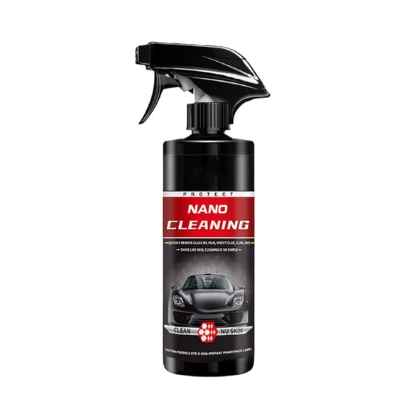 Automotive Glass Cleaner Spray 300ml – Oil & Dirt Remover for Windshields, Windows & Safety Enhancement, Easy Application & Clear Visibility