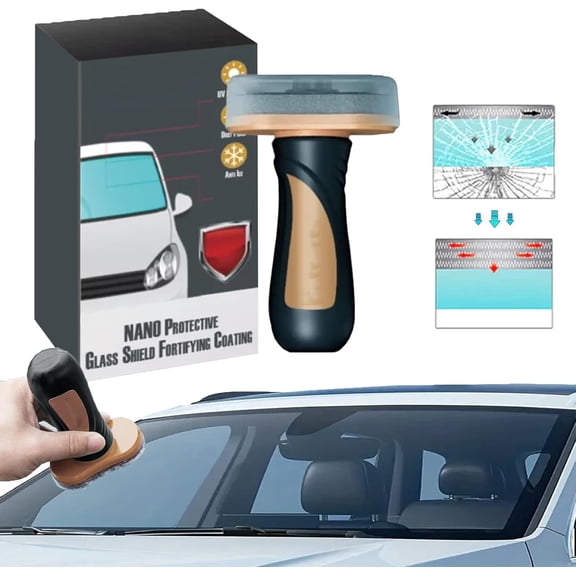 Automotive Glass Enhanced Protective Coating - Ottostuart Car Coating Spray Improved Clarity and UV Protection, Glass Coating for Windshield with Advanced Water Resistance & Scratch Resistance (1)