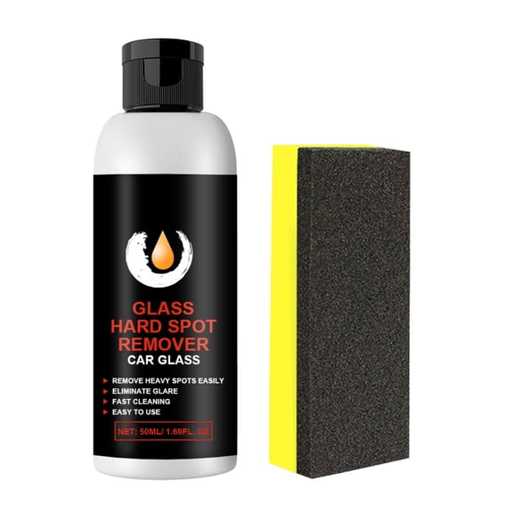 Automotive Glass Polishing Compound Safely Eliminates Stubborn Water Spots Grease And Road