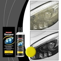 Automotive Headlight Maintenance Liquid, 100ml, Lens Oxidation Cleaning & Care, Restore Headlight Clarity, Enhance Light Transmission, Remove Dirt & Grime, Long-Lasting Protection