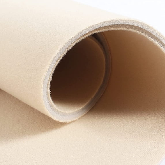 Automotive Headliner Fabric Foam Backed Replace Automotive Roof Liner Upholstery 60" x 24", Beige