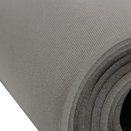 Sunbrite 60 Inch Headliner Fabric - Graphite Napped Polyester For Auto Interiors