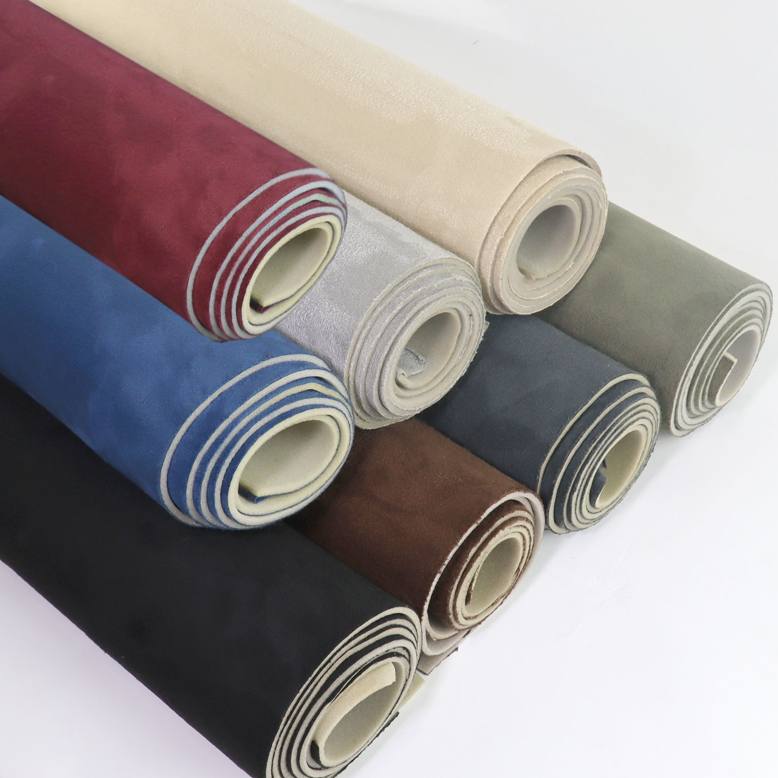 Royal Blue Luxury Stretch Suede Foam Backed Automotive Headliner Fabric –  Fashion Fabrics LLC