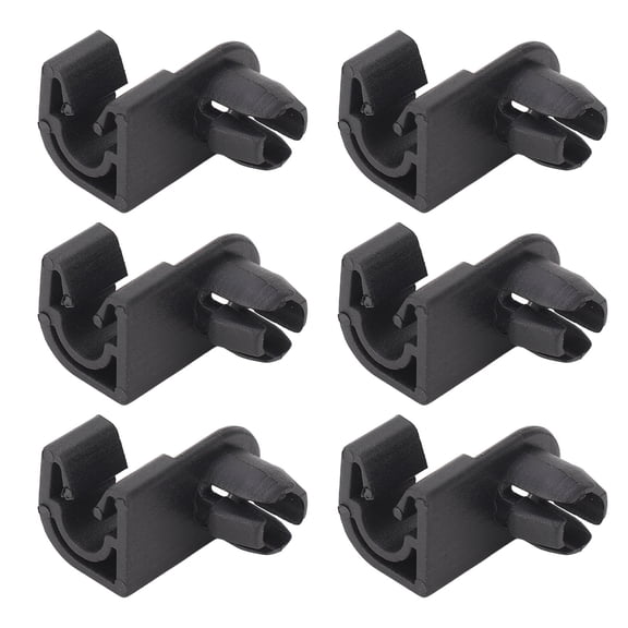 Automotive Hood Bonnet Stay Rod Clip Support Fastener Retainer 10-Pack Set / 10 Pcs Heavy Duty Engine Cover Stay Rod Clips, 3.93 x 1.57 x 0.78 inches / 10.0 x 4.0 x 2.0 cm