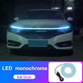 thumbnail image 1 of Automotive Hood Gap Led Light Strip, Sky Blue, Flexible Design, Waterproof, for Car Interior Accent, Engine Bay Lighting, Underbody Illumination, 1 Pc, by Ihhxbz, 1 of 8