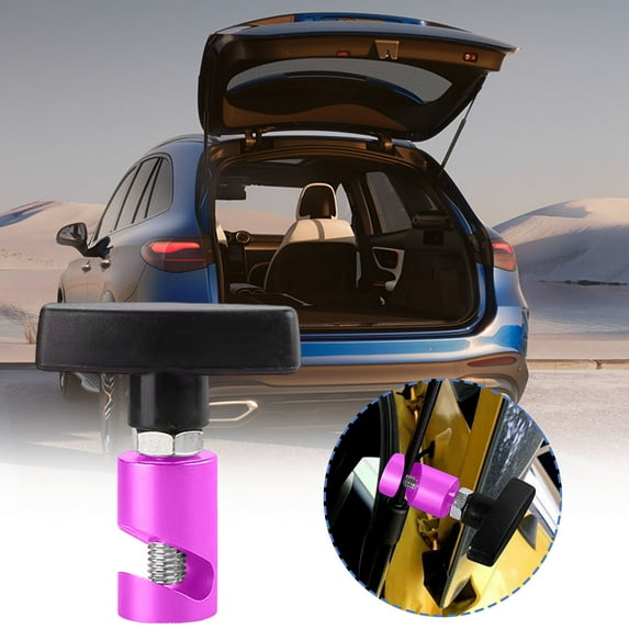 Automotive Hood & Trunk Lift Support Clamp – Adjustable Aluminum Alloy Pressure Rod Slip Fixing Tool, 3/8" Max, Easy Install, Anti-Slip, Safety Lock Device