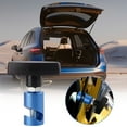 thumbnail image 1 of Automotive Hood & Trunk Lift Support Clamp | Adjustable Aluminum Slip-Fix Lifting Rod Holder | Pressure Rod Pinch Device | Anti-Slip Safety Stopper | Fits Up to 3/8" (14mm) | 1 Piece | Blue, 1 of 6