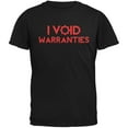 thumbnail image 1 of Automotive I Void Warranties Black Adult T-Shirt - X-Large, 1 of 1