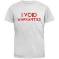 thumbnail image 1 of Automotive I Void Warranties White Adult T-Shirt - Medium, 1 of 1