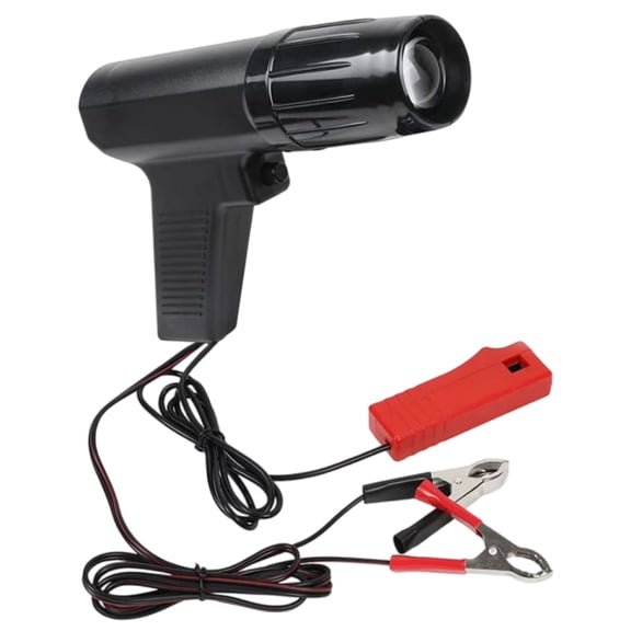 Automotive Ignition Timing Light, Engine Repair Tool Handheld, Timing Ignition System Tester For Auto Repair (Black)