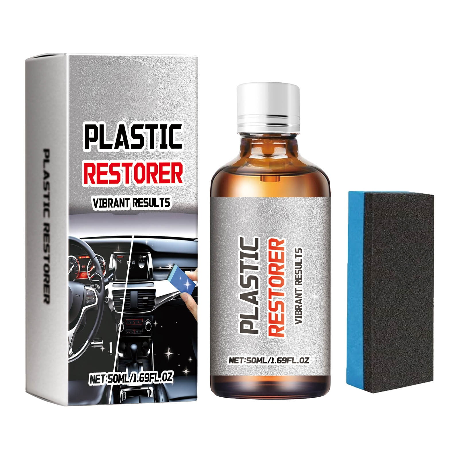 Automotive Interior And Exterior Agent 50ML Vehicle Part Care Solution