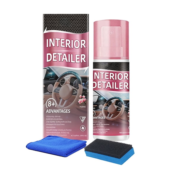 Automotive Interior Cleaner and Polish Shine Formula for Cars Trucks SUVs and