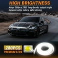 thumbnail image 1 of Automotive LED Light Strip for Hood Gaps - Weatherproof, Easy Install, Bright Engine Bay Lighting, 1 of 3