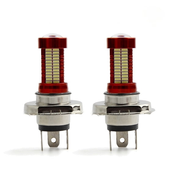 Automotive Lighting H4 Beam Headlight Kit 2PCS 10LM 40W 6500K LED Car Light for Clear Road Visibility, As shown