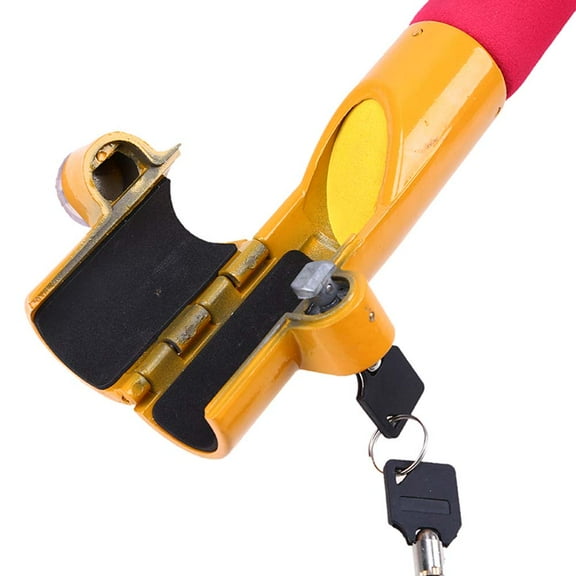 Automotive Locking Device Anti Lock Steering Wheel Lock Car Van Vehicle Security