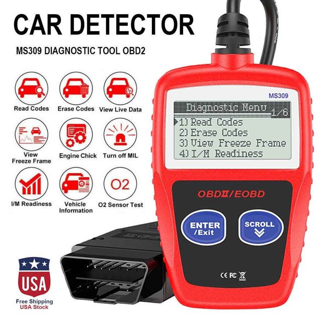 Automotive MS309 Code Reader Automotive Diagnostic Tool Check Engine