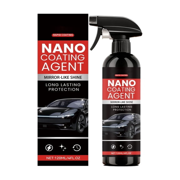 Automotive Nano Coating Spray 4Oz Car Paint Protection Sealant Gloss Enhancer Water Repellent Spray Coating Agent