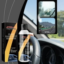 Automotive Oil Film Cleaning Brush 2024 New Glass Oil Film Remover For Car One Wipe On Oil Film Remover Hydrophobic Glass Coating For Windshield 100ml Multicolor