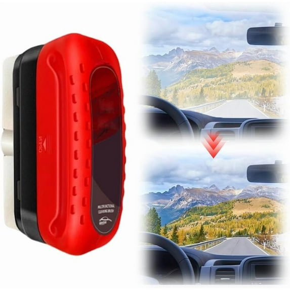 Automotive Oil Film Cleaning Brush For Car Windows Windshield Glass Oleophobic Film Remover With Enhanced Visibility 120Ml Cleaning Brush Easy To Use