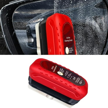 Automotive Oil Film Cleaning Brush,Glass Cleaning Board,Oil Film Cleaning Brush,Hydrophobic Glass Coating for Windshield,Glass Cleaning Board ,Window Rainproof Cleaning Car Glass Cleaning Brush 120ml