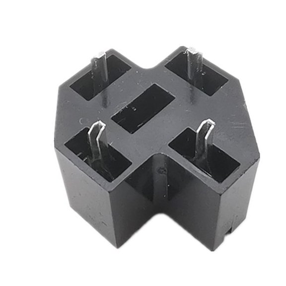Automotive PCB Mount Relays Socket 4 Pin / 5 Pin Design 40A Load Capacity SPDT Relays Socket Connector