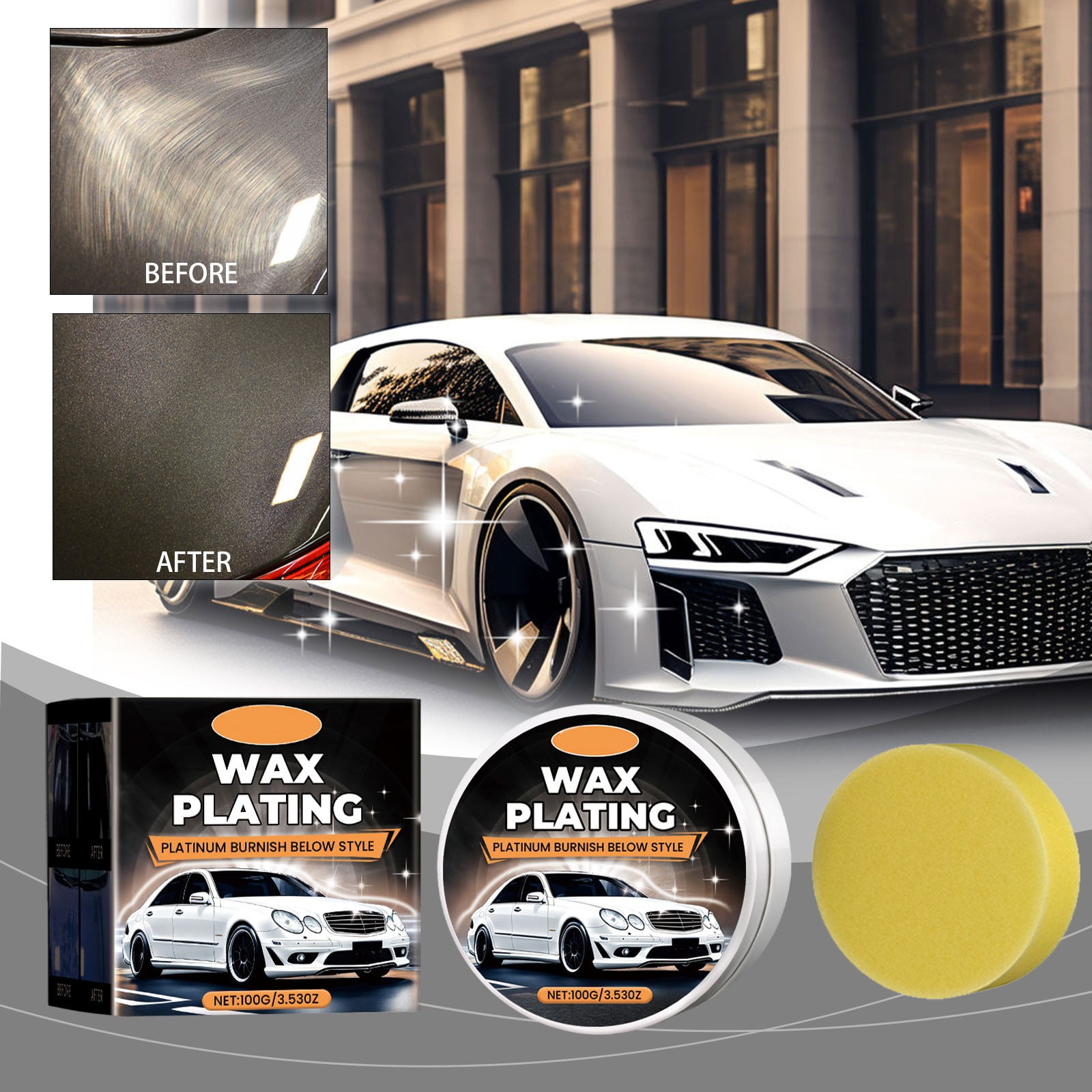 Automotive Paint Care Solution And Intensive Restoration Kit Restoring