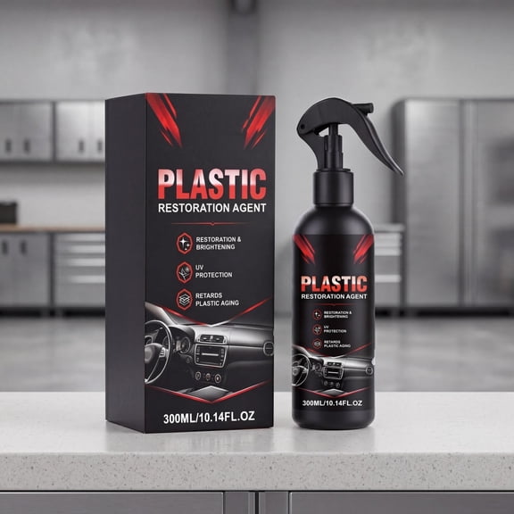 Automotive Plastic Repair Agent,Plastic Trim Restoration Solution,Exterior And Interior Surface Refinisher,Weather Resistant Protective Coating,Vehicle Appearance Maintenance Treatment