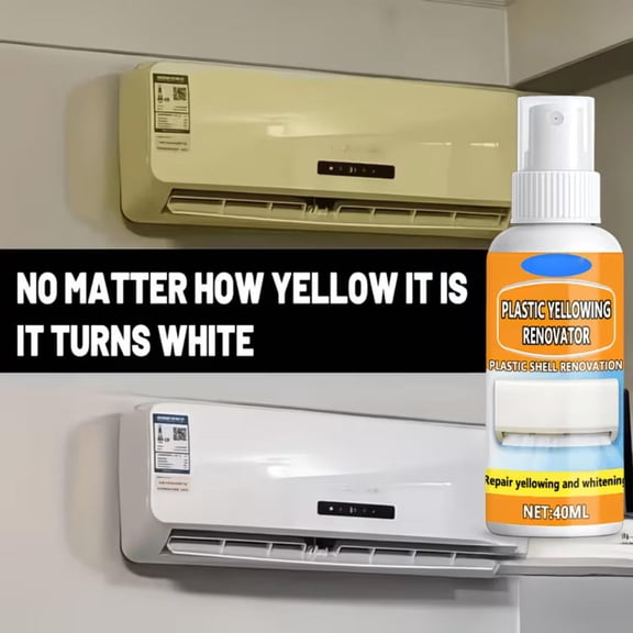 Automotive Plastic Restorer, Plastic Trim Whitener, Yellow Plastic Fix, Non Abrasive Plastic Cleaner, 40Ml 4.7X1.2 in Yellowing Remover with Free Wiping Towel for Car Trim,