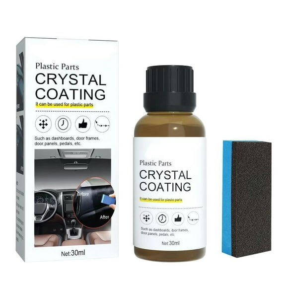Automotive Plastic Revitalizing Enhancer Liquid Restores Shines 30ML Ceramic Layer Protective Anti Dust Easy Application