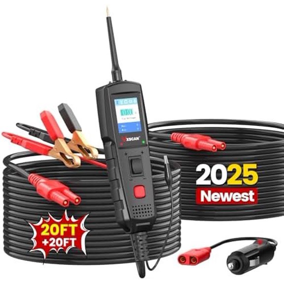 Automotive Power Circuit Probe Kit, Circuit Tester Breaker Finder Tool, 12/24V Short Open Breaker Circuit Finder Wire Tracer Trailer Relay Fuse Test with 20FT Cord