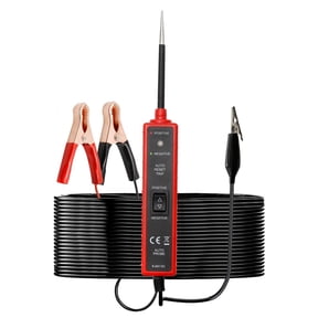 Automotive Power Circuit Probe Tester with 4M Lead, 6-24V DC LED Light, Battery & Fuse Tester, Auto Electrical Tool