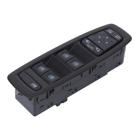 Automotive Power Window Control Panel 12V With Four Button Door Interface, Part Number 254012952R, ABS Housing, Single Unit for Vehicle Repair