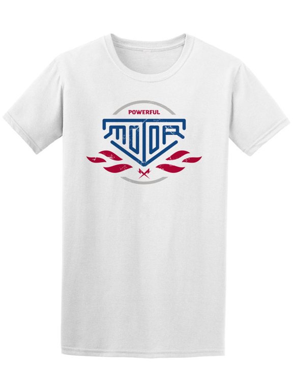 Automotive Powerful Motorcycle Tee Men's - Men T-Shirt, Large