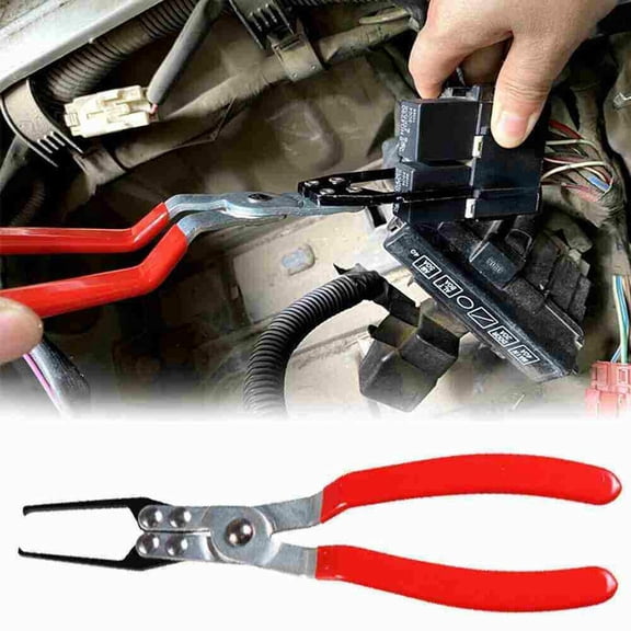 Automotive Relay Clamp Fuse Puller Car Vehicle Remover Pliers Clip Hand Tool NEW