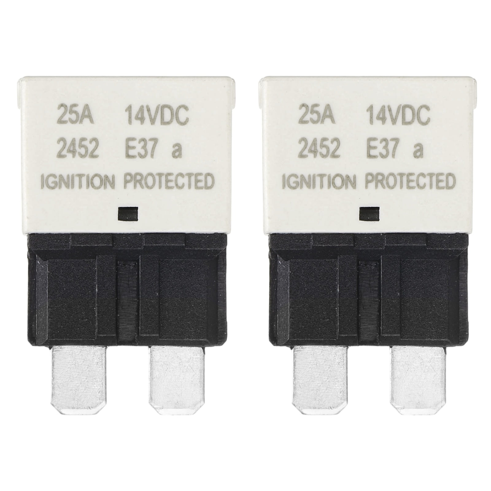 Automotive Resettable Fuse, 14V DC 25A E37 Low Profile ATC/ATO ...