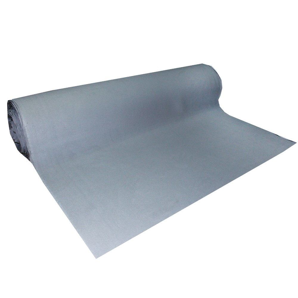 Automotive Roof Upholstery Headliner Fabric Craft Foam Backing Gray 48