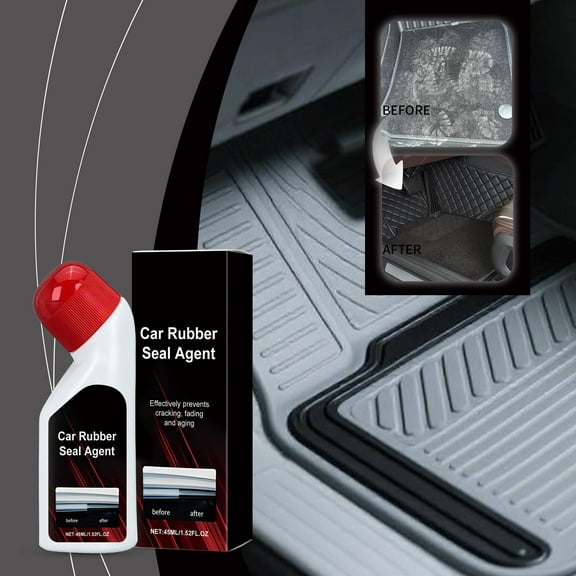 Automotive Rubber Care Agent, Noise Reduction, Long-lasting Lubrication, 45ml