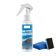 Automotive Rust Remover Spray, Car Rust Removal Spray, Iron Powder Remover, Fast-Acting Iron & Rusts Cleaner for Wheels, Rims, Metal