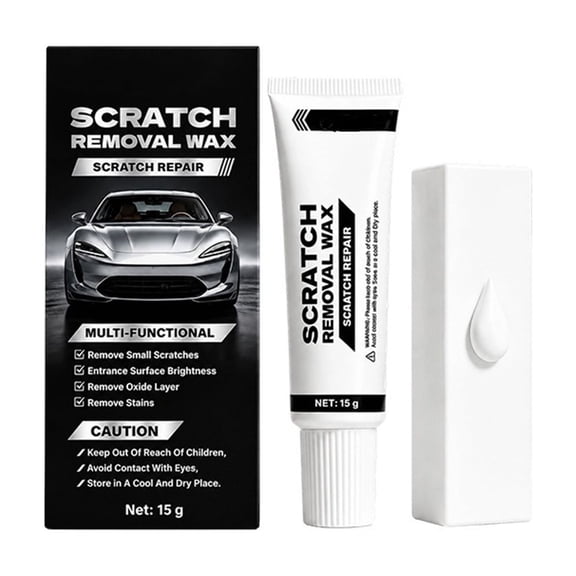 Automotive Scratch Remover Wax, Car Paint Minor Scratch Repair Gel, Vehicle Mark Water Stain Polishing Paste, Stocking Stuffer Car Scratch Repair Kit