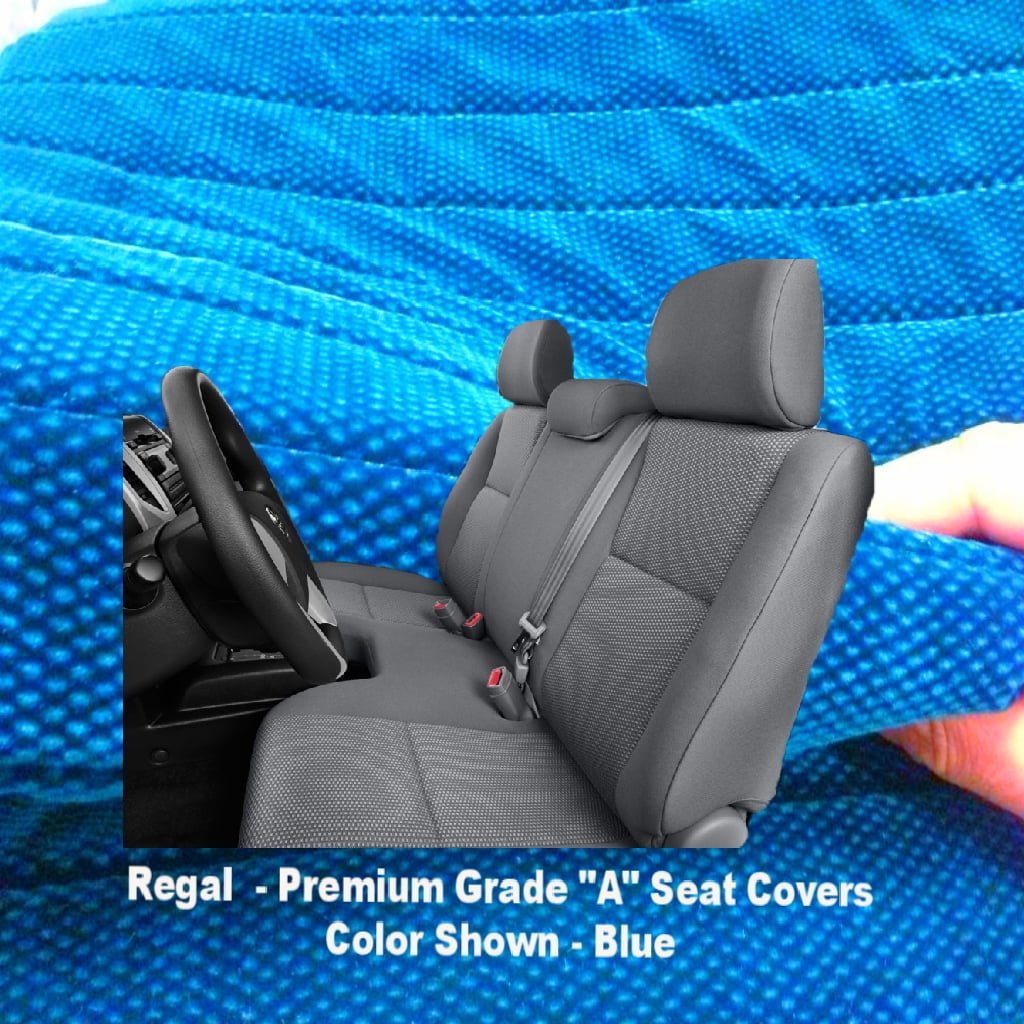 Kit 4 Protège-ceintures De Sécurité Carbon Fiber Bleu Pour Toyota Tacoma - Neuf JYMAOYI