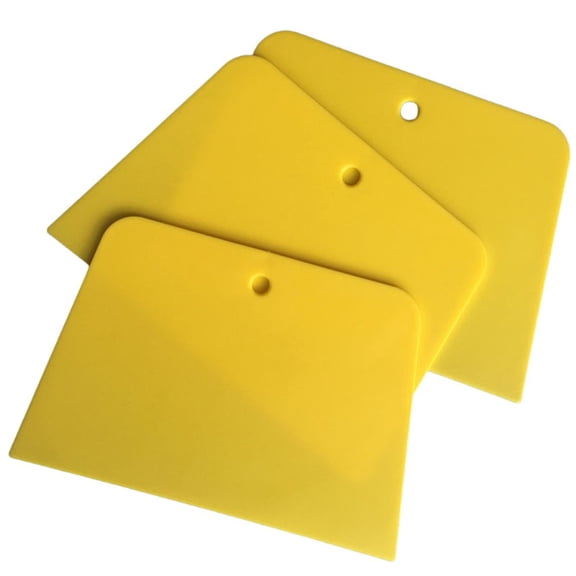 Automotive Sheet Metal Painting Putty Plastic Film Scraper Remove Air Bubbles