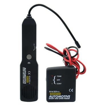 Automotive Short Open Finder Electrical Circuit Tester Cable Wire Breaker Tracker, Generator Circuit Finder Detector Tone Finder 6-42V, Car Scanner Diagnostic Probe Tool