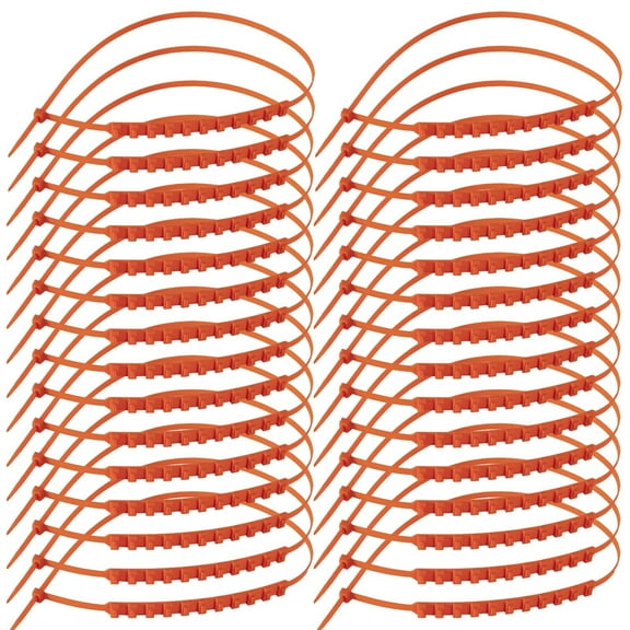 Automotive Snow Chains, Non-Slip Tire Traction Straps With Wear-Resistant Material And Low Temperature Resistance For Suvs Sedans Off-Road Vehicles In Snow Mud Rain, 30Pcs 3.31Lb