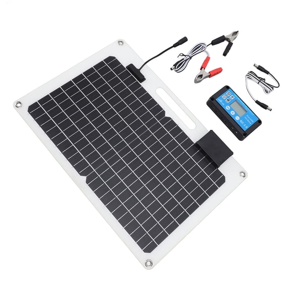 Automotive Solar Panel Charging Systems 100W ETFE Panel Double USB Intelligent Charging 12V24V Voltages For Mobile Device