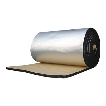 Automotive Sound Deadener, Heat Insulation Mat Heat Barrier Universal Soundproof Noise Deadening Car Sound Deadening Mat for Door Roof 50cmx100cmx10mm