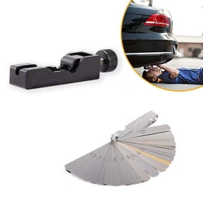 Automotive Spark Plug Feeler Gauge Tool Set, Precision Plug Gap Adjustment Repair Kit With Measuring Blades, Engine Maintenance Tool For Car Motorcycle Garage Workshop DIY Use
