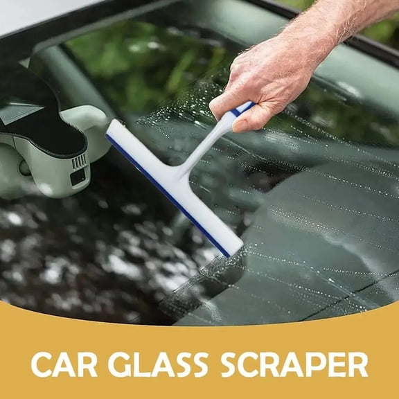 Automotive T-style Front Rear Window Body Snow Scraper Squeegee for Vehicle Windshield Cleaner Tool