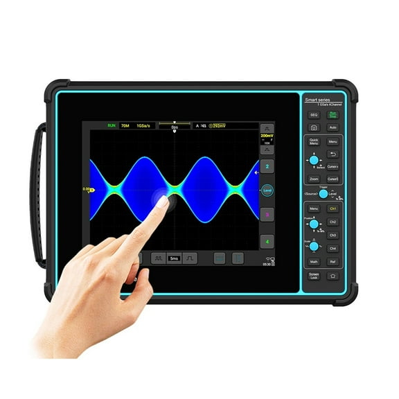 Automotive Tablet Oscilloscope 8" TFT LCD SATO1004 Handheld Lgnition Diagnostic Analysis 100Mhz 4CH Touch Screen ,Professional Designed